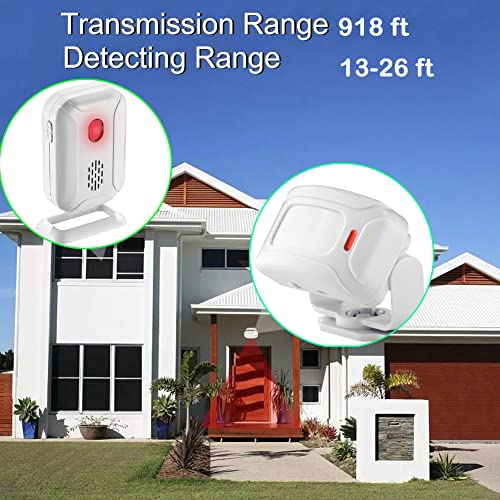 Hendun Add -On Motion Sensor Alarm, Extra Transmitter for Receiver - color: Extra Transmitter