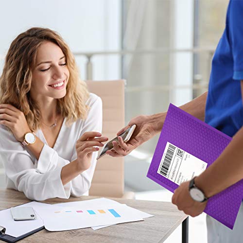 UCGOU Bubble Mailers 10.5x16" Purple 25 Pack Usable Size 10.5x15" Padded - color: Purple, size: 10.5x16" 25PC