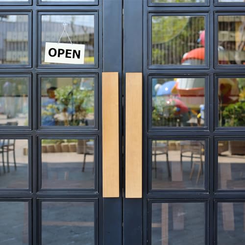 PATIKIL 2x3 Wall Mount Acrylic Sign Holder, 6Pcs Advertisement Display Frame with Tape Adhesive for Office Home Store Restaurant, Clear