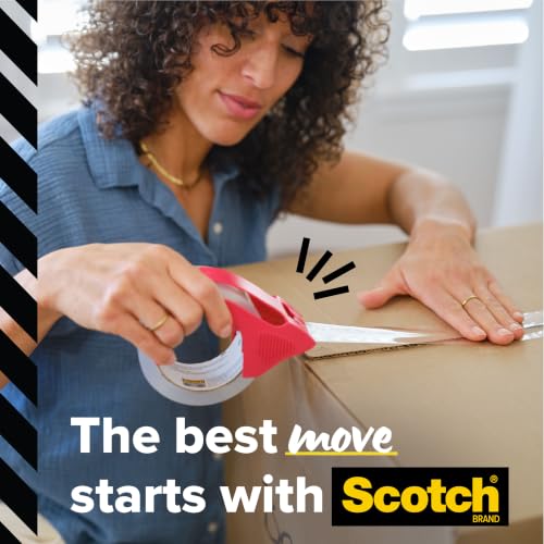Scotch Heavy Duty Moving Tape, 1.88 in x 54.6 yd, 4 Rolls - style: NUMBER_OF_ITEMS