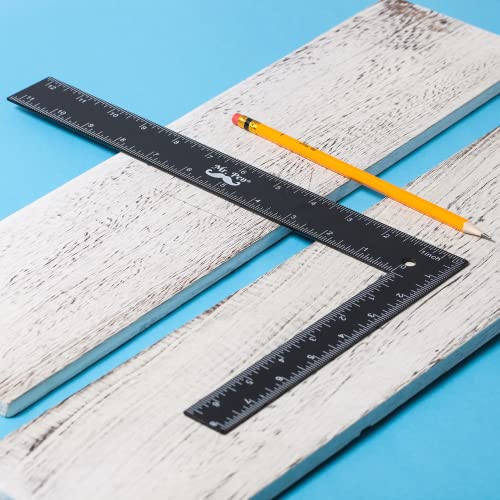 Mr. Pen- Metal Carpenter Square, 8 x 12 Inch - color: Black