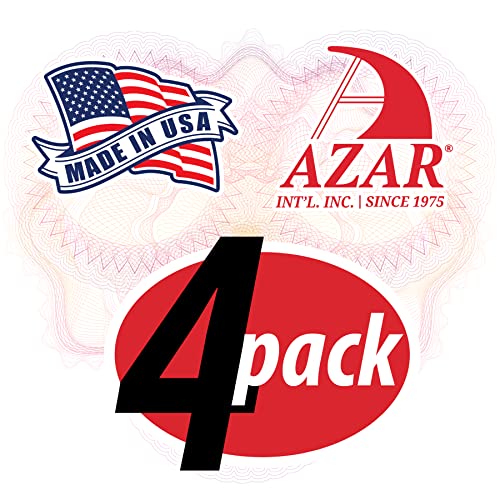 Azar Displays 515318 7.5" Acrylic Square Riser (4 Pack) - size: 7.5 X
