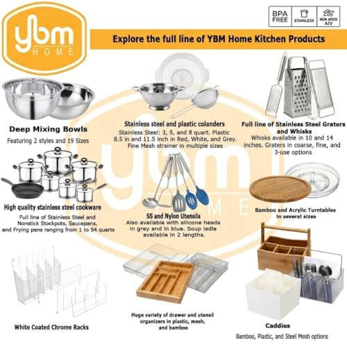 YBM HOME Kitchen Pantry Organizer Wire Basket for Shelves, Cabinets, Pantry, Countertop, Mesh Open Storage Bin Metal Basket for Organizing Food Supplies, 15x12x11.5 - size: 15x12x11.5