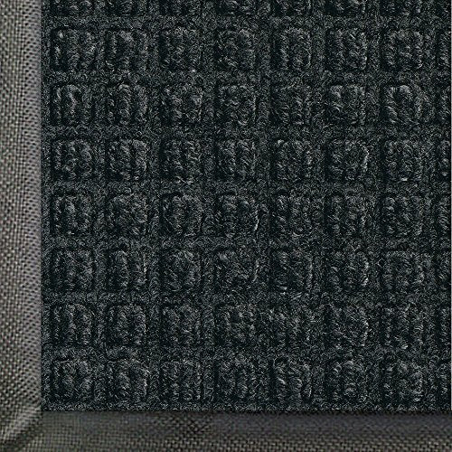 WaterHog Commercial-Grade Entrance Mat, Indoor/Outdoor Floor Mat 8' Length x 6' Width, Charcoal by M+A Matting