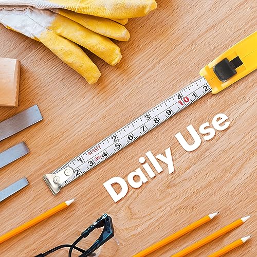 Copkim 50 Pcs 6 ft Mini Tape Measure Retractable Bulk,Yellow - color: Yellow