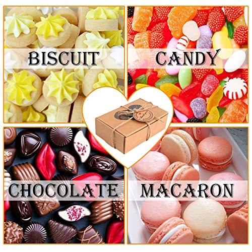 Soap Boxes for Homemade Soap, Soap Packaging Gift Box with Window - color: Kraft, size: 3.54 X 2.36 X 1.18 Inch