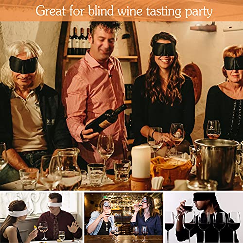 Shintop Wine Gift Bags, 10pcs Drawstring Bottle Bags with Sheer Window - color: Brown, size: 14 x 6.3 Inches (Pack of 10)