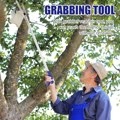Sabary 5 Pack Suction Cup Grabber Reacher Tool Trash Picker,Blue,35inch - color: Blue, size: 35 Inch