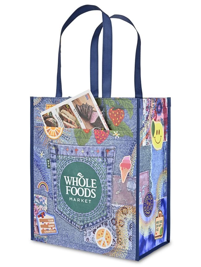 Whole Foods Market, Reusable Bag Large, 7 Gallon - size: 1 EA