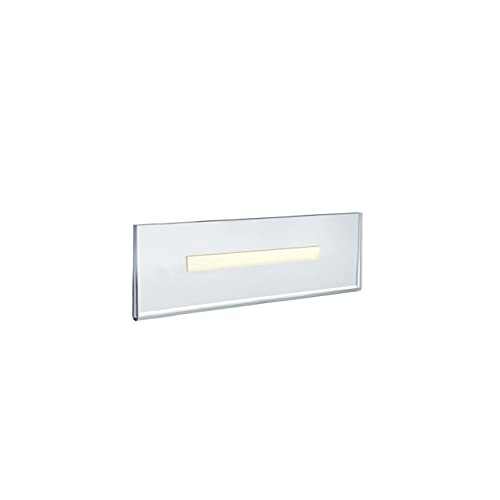 Azar Displays, 122018, Adhesive Clear Acrylic Wall Sign Holder Display, Landscape Frame for Posters, Flyers, Art, Business, School, Nameplates & Doorway Signs, 10 Pack, 8.5" x 2.5" - size: 8.5 in. W x 2.5 in. H