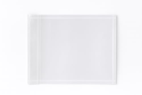 Packing List Enclosed Envelopes – 4.5" x 5.5" Short Side Opening – Self-Adhesive Clear or Printed Options – Multiple Pack Sizes (No Print - Clear, 500) - style: No Print - Clear