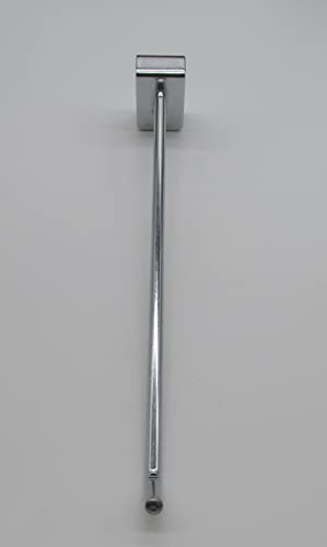 NAHANCO H9 9" Display Hooks for Rectangular Tubing, Chrome