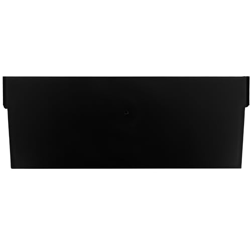 Akro-Mils 40150 Plastic Width Dividers for 4" Tall Shelf Bins, 24-Pk, Black - style: Fits 30150, 30158, and 30184