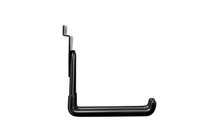 4 Inch Slatwall Hooks - Heavy Duty Slatwall Accessories for Garage, Black (10 Pack)