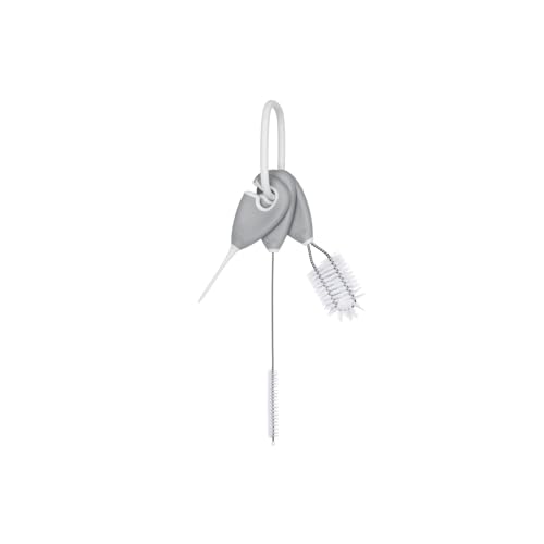 OXO Tot Bottle & Cup Cleaning Set, Gray, 1 Count (Pack of 4) - size: 1 Count (Pack of 4)