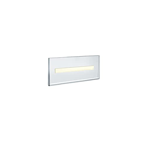 Azar Displays 122015 Self Adhesive Clear Acrylic Wall Sign Holder Frame 5.5" W x 2.5" H - Landscape/Horizontal, 10-Pack - size: 5.5 in. W x 2.5 in. H