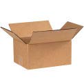 The Packaging Wholesalers 8 x 6 x 4 Inches Shipping Boxes, 25-Count (BS080604),Kraft