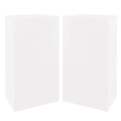 KEYYOOMY Mini White Paper Bags Paper Lunch Bags (50 CT, 3.5x2.4x7.1 in) - color: White, size: 3.5x2.4x7.1 in - Mini