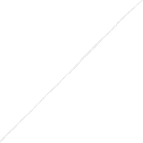Mandala Crafts White Natural Raffia Yarn for Crochet Gift Wrapping - color: White, size: 1/16 Inch 200 Yards Raffia Yarn