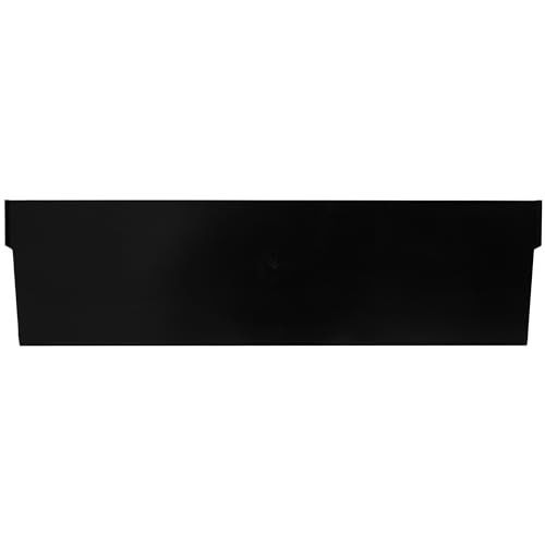 Akro-Mils 40170 Plastic Width Dividers for 4" Tall Shelf Bins, 24-Pk, Black - style: Fits 30170, 30178, and 30174
