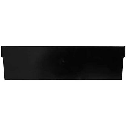 Akro-Mils 40170 Plastic Width Dividers for 4" Tall Shelf Bins, 24-Pk, Black - style: Fits 30170, 30178, and 30174