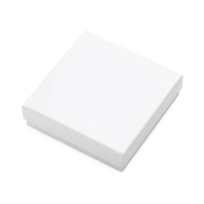 Magicool 40 Pack 3.5x3.5x1 Inch Cardboard Jewelry Boxes,Used for Necklaces,Bracelets,Earrings,Jewelry,Small Gift Packaging,Jewelry Gift Boxes with Lids and Filled with Cotton(White) - color: White, size: 3.5x3.5x1 Inch (Pack of 40)