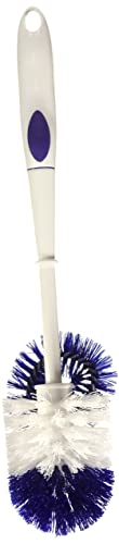 Rubbermaid Toilet Bowl Brush with Caddy Holder, with Caddy Holder, Cobalt Blue (FG6B9204COBLT) - style: Under Rim Brush