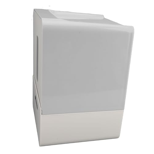 CCYLEZ Automatic Touchless Paper Towel Dispenser - Wall Mount SensorActivated Night Light HandsFree Paper Roll Dispenser for Bathroom, Kitchen, & Hotel (Gray) - color: Gray