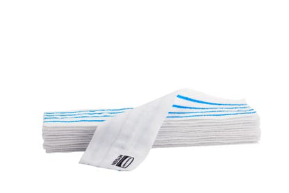 Rubbermaid HYGEN Disposable Microfiber Pad 18 Quick Connect Mop System 50 Count (Pack of 3) with Scrubbing Stripes for Multi-Surface Dry & Wet Cleaning - style: Dispoable Microfiber - 150ct