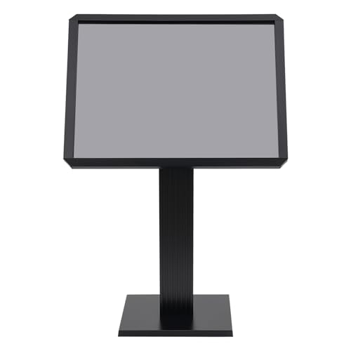 Sign Holder Stand, 21.5"x 29" Adjustable Floor Standing Sign Holder with Stable Base, Aluminum Vertical and Horizontal Pedestal Poster Stand for Board Display