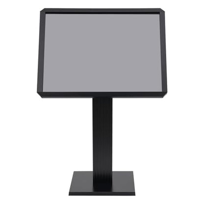 Sign Holder Stand, 21.5"x 29" Adjustable Floor Standing Sign Holder with Stable Base, Aluminum Vertical and Horizontal Pedestal Poster Stand for Board Display