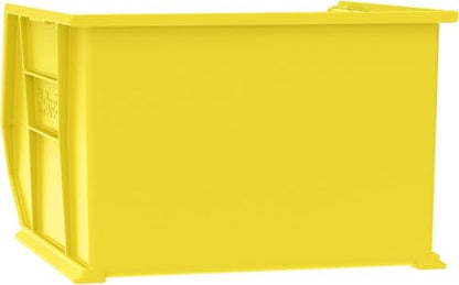 Akro-Mils 30270 AkroBins Plastic Storage Bins, 18"x16"x11", Yellow, 3-Pack - color: Yellow