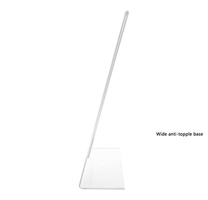Marketing Holders 6 Sign Holder 8.5 x 14 Inch Table Tent Legal Size Side Loading Display Stand for Printed Paper Signs Plastic Literature Photo Display at Medical Offices or Restaurants and Bars - size: 8.5"w x 14"h