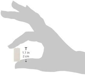 50 Pack 1"W x .5"D Price Tag Photo Holder Price Tag Grips with Adhesive by Marketing Holders
