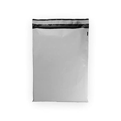 10 EcoSwift 12 x 16 White Large Poly Mailer Size #5 Self Sealing Envelopes Plastic Shipping Mailing Bags 12x16 1.7 mil - size: 12x16