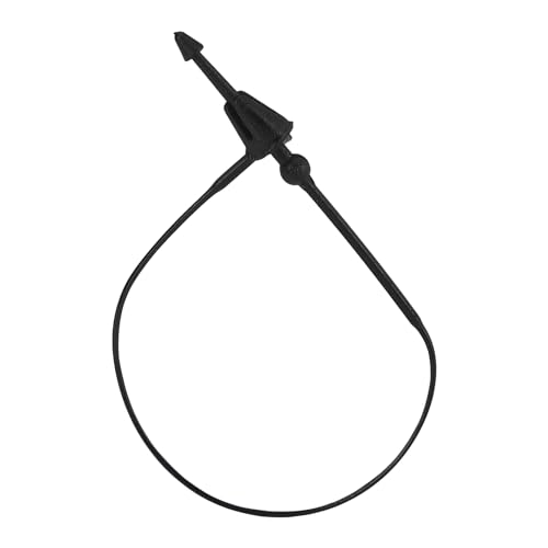 SIDAZON 3 Inch 3000 Pcs Plastic Fasteners Hang Tags Black Snap Lock Pins Security Loop Price Tag Pins Safety Ring Ties for Retail Store Clothing Accessory(3" 3000pcs, Black) - color: Black, size: 3" 3000pcs