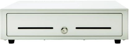 Star Micronics CD3-1616 5 Bill / 8 Coin Value Series Cash Drawer with 2 Media Slots and Included Cable (16" x 16") - White - color: White