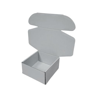 20 Pack 9.8x9.8x4 in Gray Shipping Boxes - color: Gray, size: 9.8x9.8x4 in