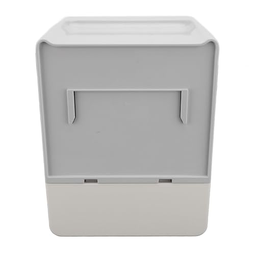 CCYLEZ Automatic Touchless Paper Towel Dispenser - Wall Mount SensorActivated Night Light HandsFree Paper Roll Dispenser for Bathroom, Kitchen, & Hotel (Gray) - color: Gray