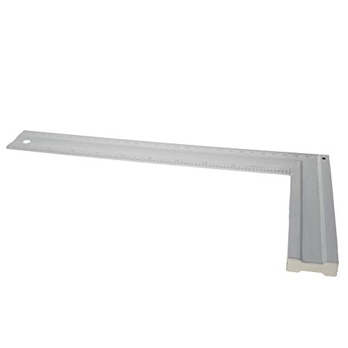 Utoolmart L Shaped Ruler, 90 Degree Square Tool, Angle Ruler Measuring Gauge for Carpenter Engineer - size: Aluminium alloy
