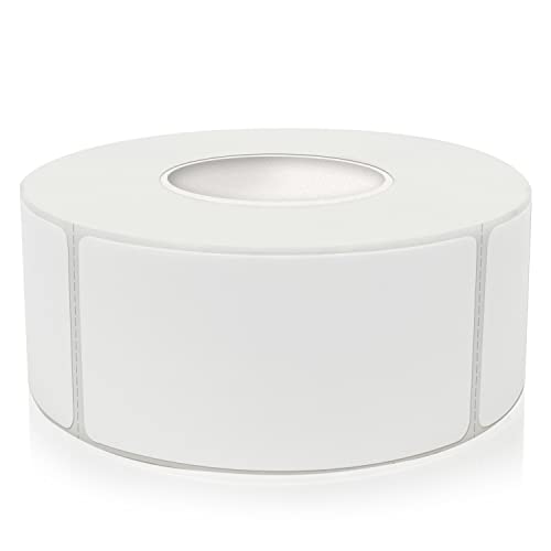 Removable Freezer Labels, Date Label 1x2 Inch Food Storage Stickers, Waterproof Oil Resistant Easy Clean Leaves no Residue 300 Total Per Roll - color: White, size: 1×2 inch