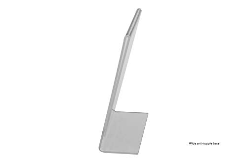 Marketing Holders 10 Pack Table Tent Sign Holder 3.5" x 5" Side Loading Advertisement Literature Small Flyer Frame Printed Material Display Countertop Clear Acrylic - size: 3.5"w x 5"h