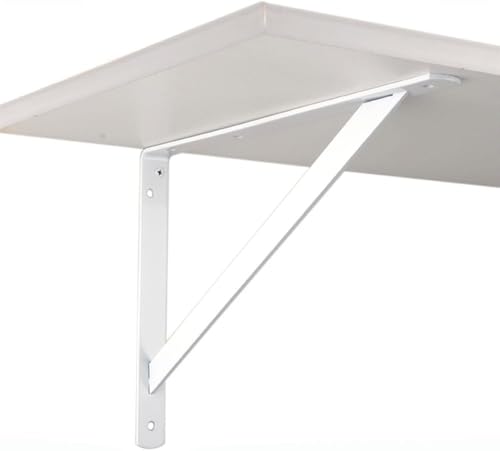John Sterling THE MAX BRACKET Shelf Bracket, 7-inch, Black, 0049-7BKH