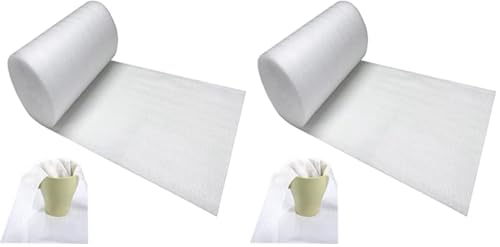 12"x 70' Foam Wrap Rolls for Moving Packing Foam Roll Packing Materials Shipping Packing Moving Supplies, Thick Cushion packaging wraps for Protect Glasses,Fragile Items,Dishes (Pack of 2) - size: ‎30cm*25m (Pack of 2)
