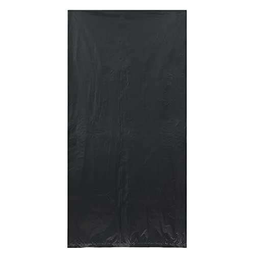 45 Gallon Extra Heavy Duty Trash Can Liners | BLACK, 3 Mil, 38" w x 43" H (50 Count), Home and Commercial Use