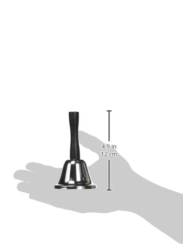 Hygloss Steel Hand Bell - size: 1 Piece, style: Hand Bell