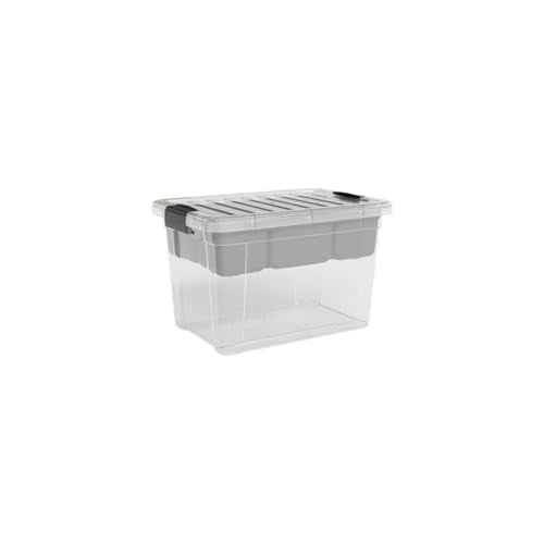 Superio Mini Storage Container Organizing Bin with Removable Tray Deep Plastic Tools, Sewing, Crafts Box, 2.5 Qt. - size: X Mini 2.4 Qt. X Deep