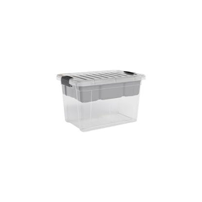 Superio Mini Storage Container Organizing Bin with Removable Tray Deep Plastic Tools, Sewing, Crafts Box, 2.5 Qt. - size: X Mini 2.4 Qt. X Deep