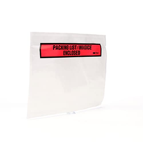 3M Top Print Packing List Envelope PLE-T3, 7 in x 5-1/2 in, 1000 per case