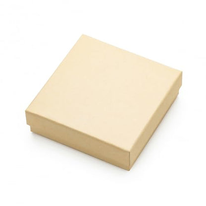Magicool 20 Pack 3.5x3.5x1 Inch Cardboard Jewelry Boxes,Used for Necklaces,Bracelets,Earrings,Jewelry,Small Gift Packaging,Jewelry Gift Boxes with Lids and Filled with Cotton(Brown) - color: Brown, size: 3.5x3.5x1 Inch (Pack of 20)